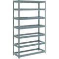 Global Equipment Extra Heavy Duty Shelving 48"W x 12"D x 84"H With 7 Shelves, No Deck, Gray 717006